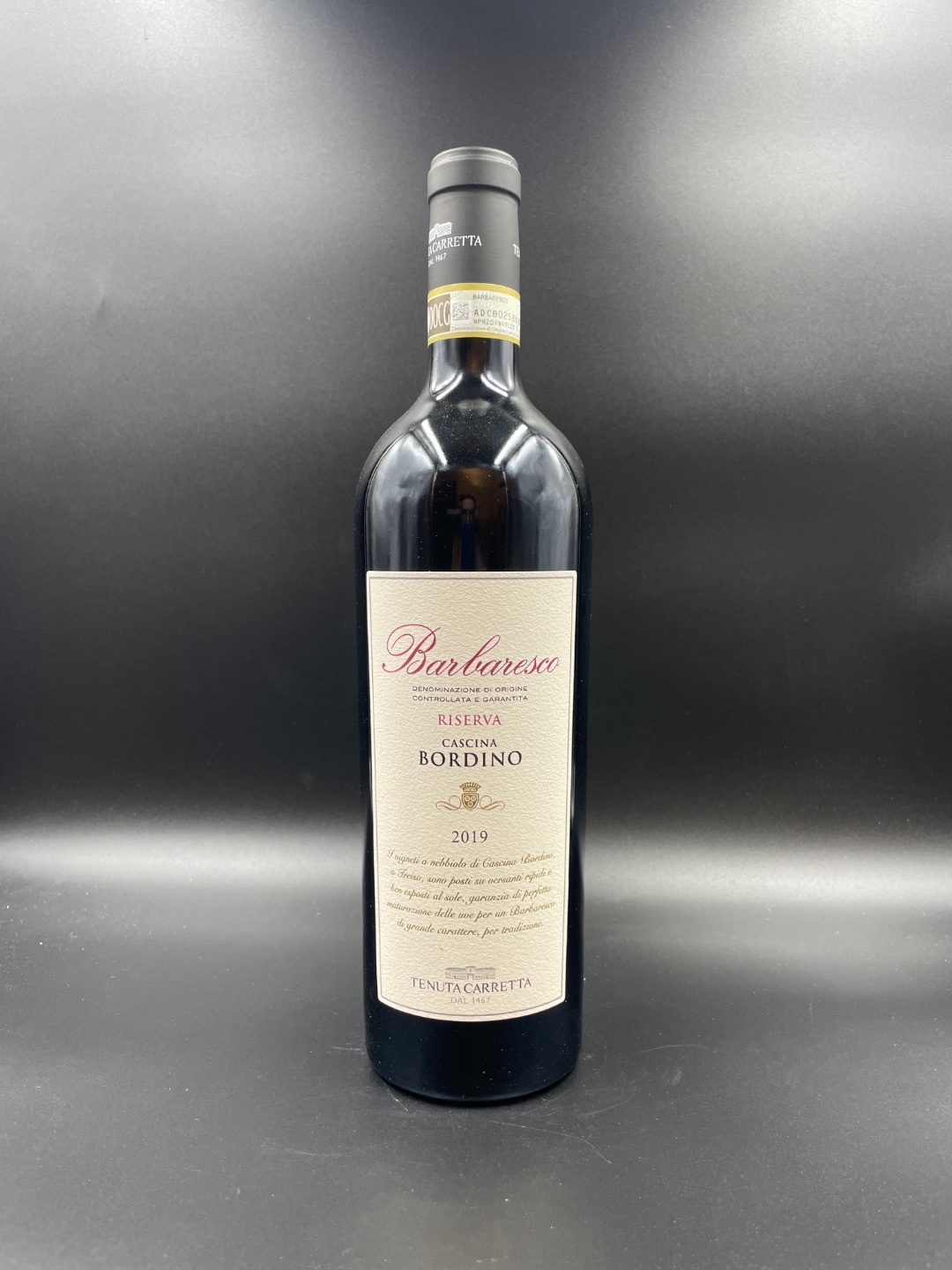 Barbaresco Riserva Cascina Bordino 2019 – Tenuta Carretta - immagine 2