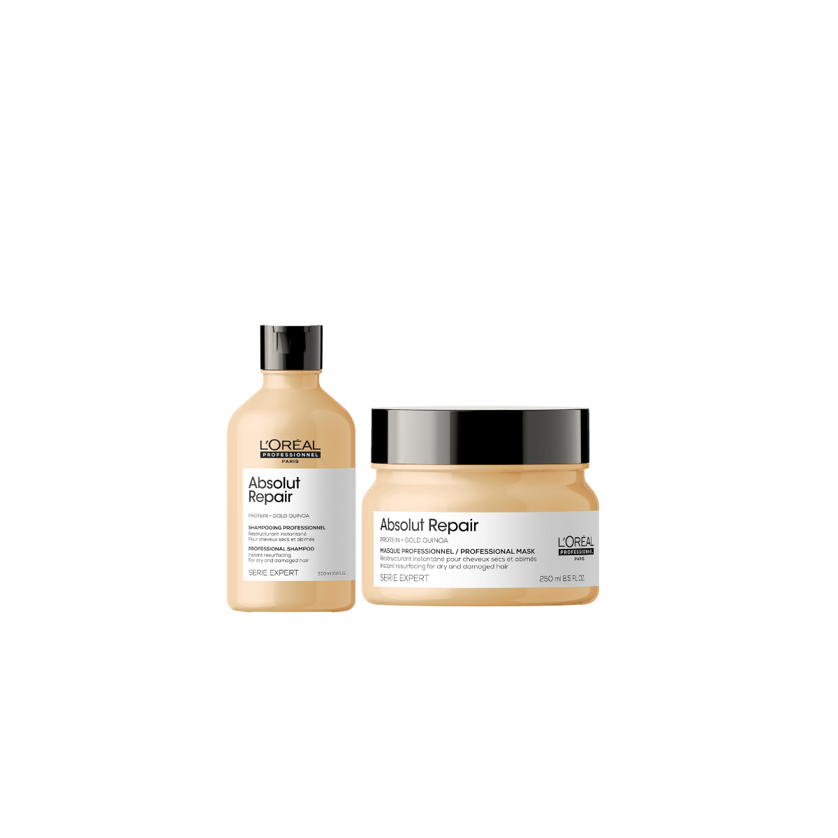 ABSOLUT REPAIR BOX SHAMPOO300ml +MASK250ml SERIE EXPERT - immagine 2