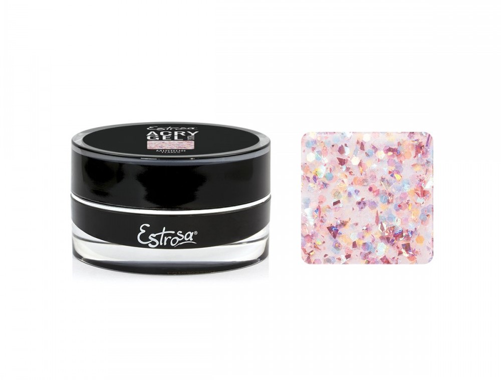 ESTROSA ACRYGEL VASO MIRROR FLAKES 15ml - immagine 2