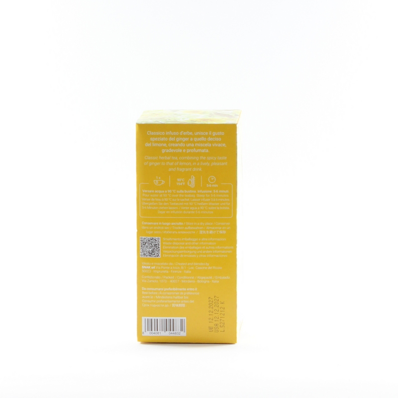 Infuso d’ erbe Ginger e Lemon – Natursan - immagine 3