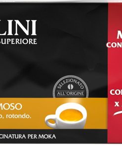 Pellini N.20 Cremoso, Caffè Macinato per Moka dal Gusto Equilibrato e Rotondo, Miscele Arabica e Robusta a Tostatura Media, 3 Confezioni da 250g