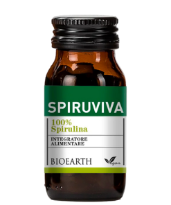 SPIRUVIVA – 180 compresse Alga Spirulina 100% Bioearth