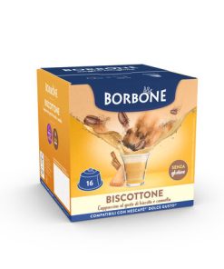 16 capsule Caffe Borbone Biscottone compatibili Nescafé® Dolce Gusto® EMOZIONI DI GUSTO