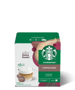 12 capsule STARBUCKS® Cappuccino by Nescafé® Dolce Gusto®, per caffè espresso