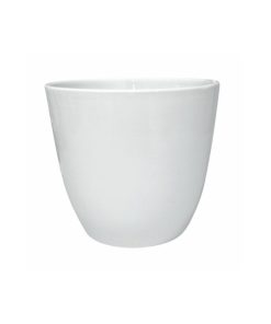 12 vasetti in ceramica formato mini color bianco – misura: cm 7 x h. 6